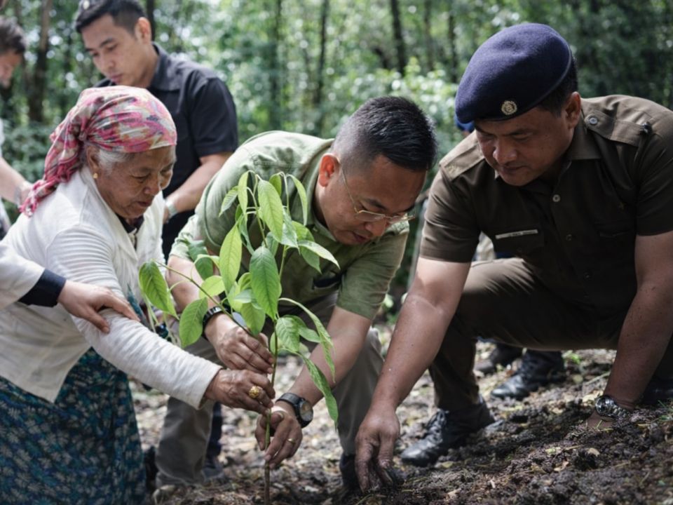 During the environmental observance, a collaborative plantation event brought together elders, officials, and villagers. The activity symbolised unity in ecological responsibility. By planting native species, the community strengthened degraded forest patches, increased carbon sequestration, and promoted climate resilience, aligning with broader environmental goals for 2025.